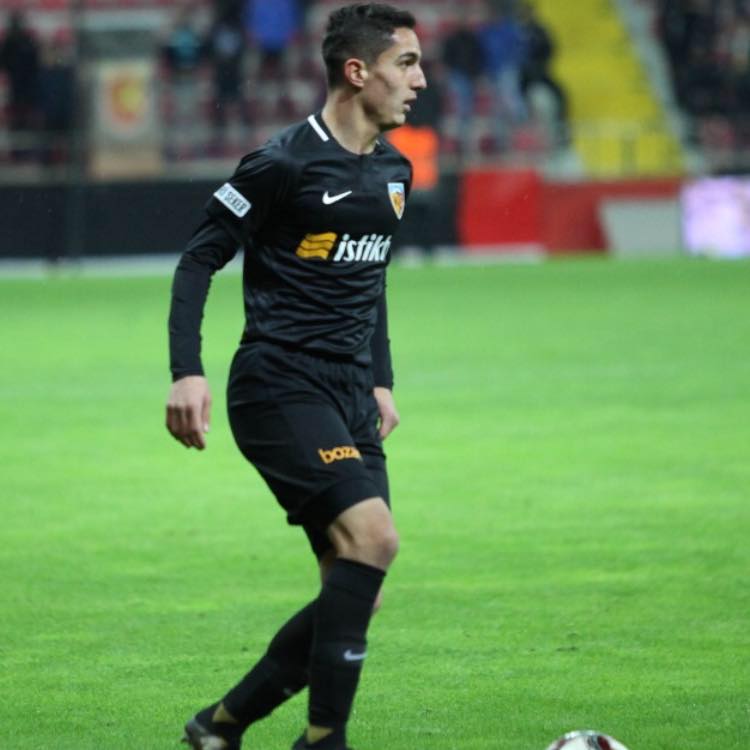 Kayserispor'lu Abdullah Gürbüz İlk Maçına Çıktı.