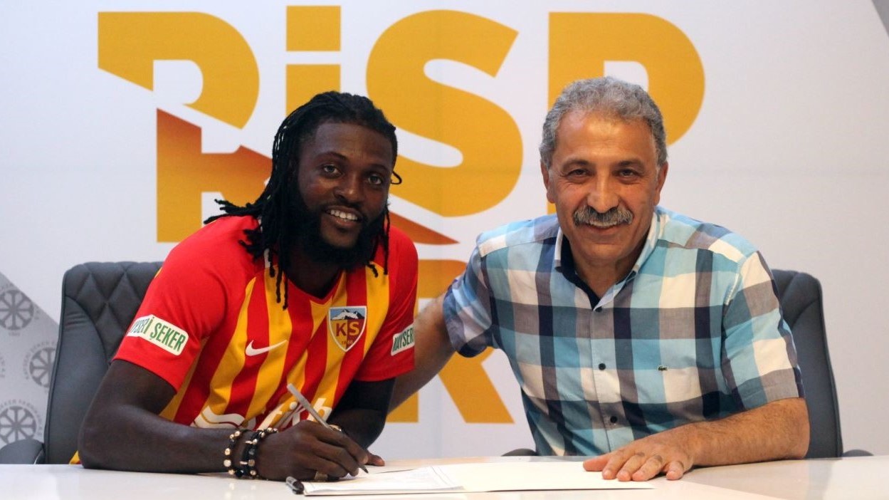 Adebayor Kayserispor'da
