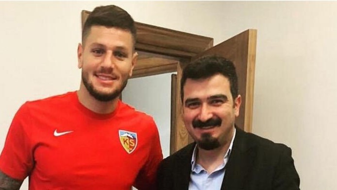 Kayserispor, Diego Angelo ile Sözleşme imzaladı.