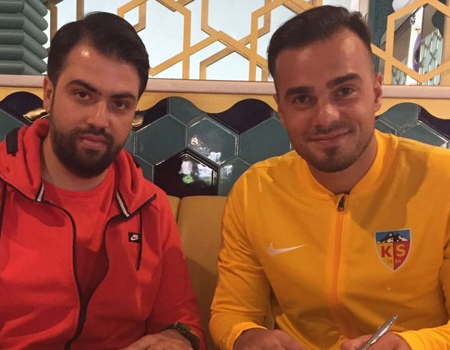 Kayserispor Erkan Kaş ile Sözleşme İmzaladı