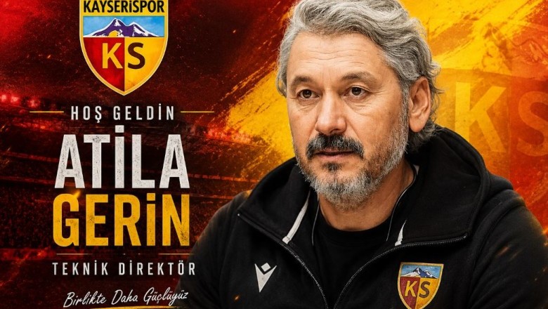 Kayserispor Teknik Direktör prensipte Atila Gerin İle Anlaştı.