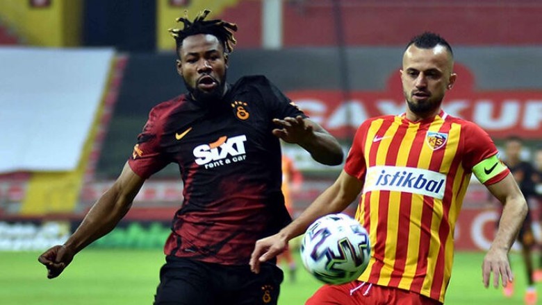 Kayserispor ve Galatasaray'da Sakat ve Cezalı Futbolcular