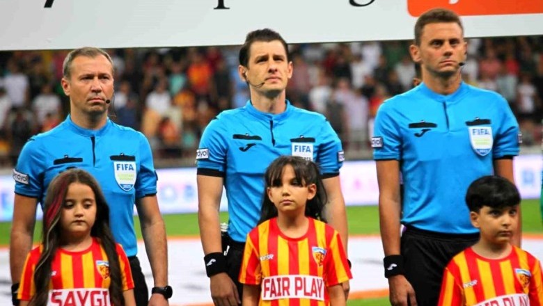 Kayserispor-Konyaspor Maçını Halil Umut Meler Yönetecek.