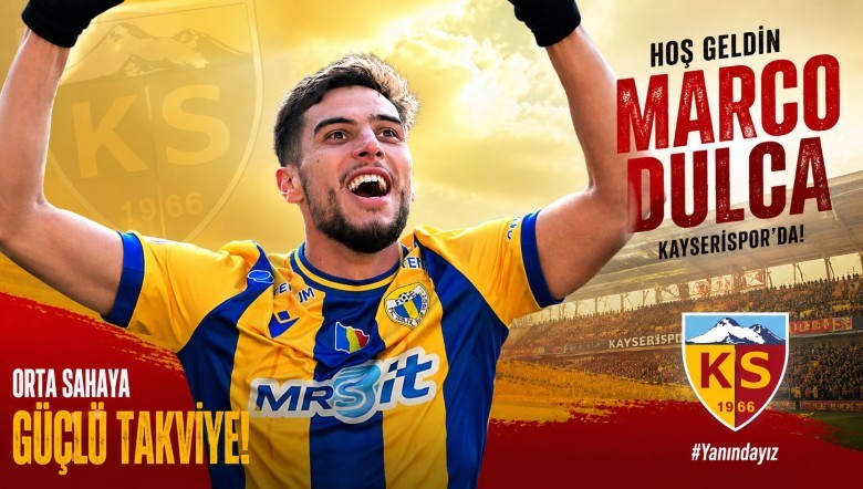 Marco Dulca Kayserispor'da: Orta Sahaya Tecrübeli Takviye