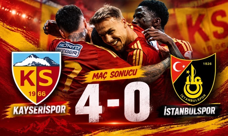 Kayserispor, İstanbulspor'u Rahat Geçti 4-0