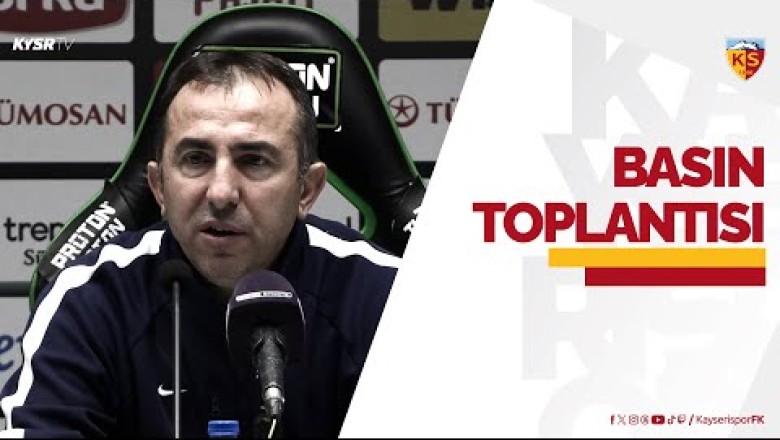 Kayserispor T.Direktörü Recep Uçar'ın Konyaspor Maçı İçin Neler Söyledi.