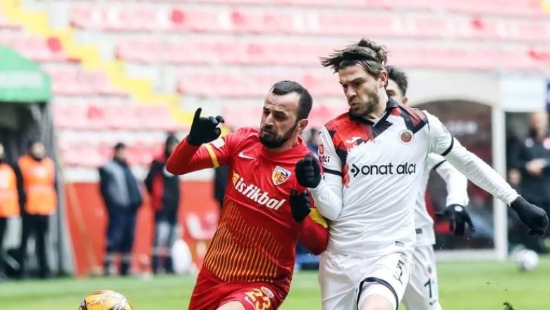 Kayserispor'un Türkiye Kupasındaki Rakibi Gençlerbirliği Oldu.