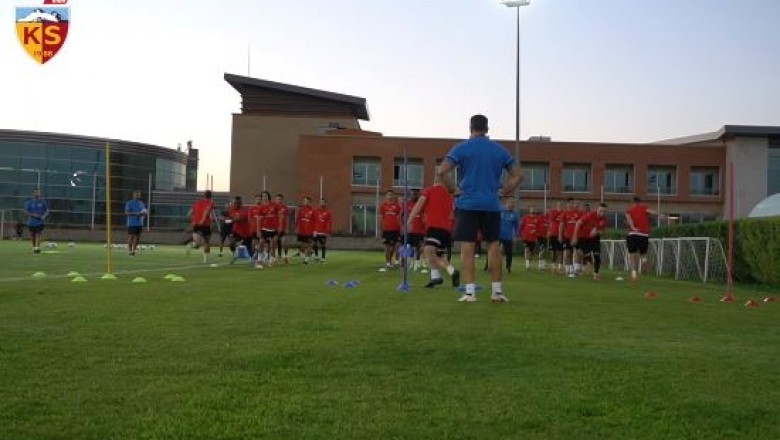 Kayserispor'da Başakşehir FK Hazırlığı Devam Ediyor 24.08.2021.