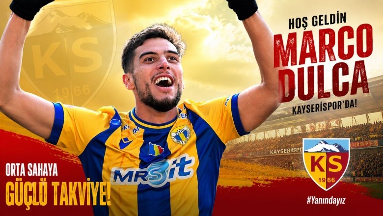 Marco Dulca Kayserispor'da: Orta Sahaya Tecrübeli Takviye
