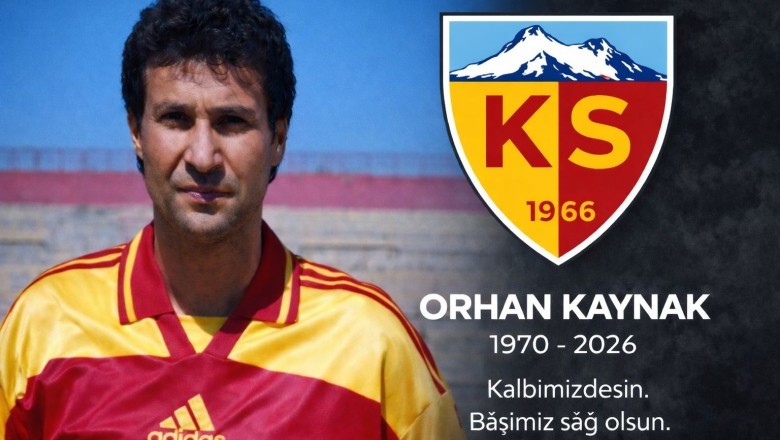Kayserispor'un Eski Futbolcularından Orhan Kaynak Vefat Etti.