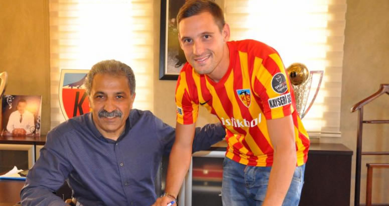 Kayserispor Nikola Stojiljkovic ile Sözleşme İmzaladı