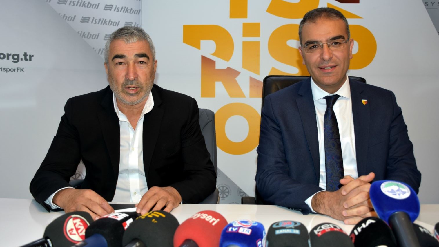 Kayserispor, Samet Aybaba ve Bülent Bölükbaşı ile Sözleşmeyi İmzaladı.